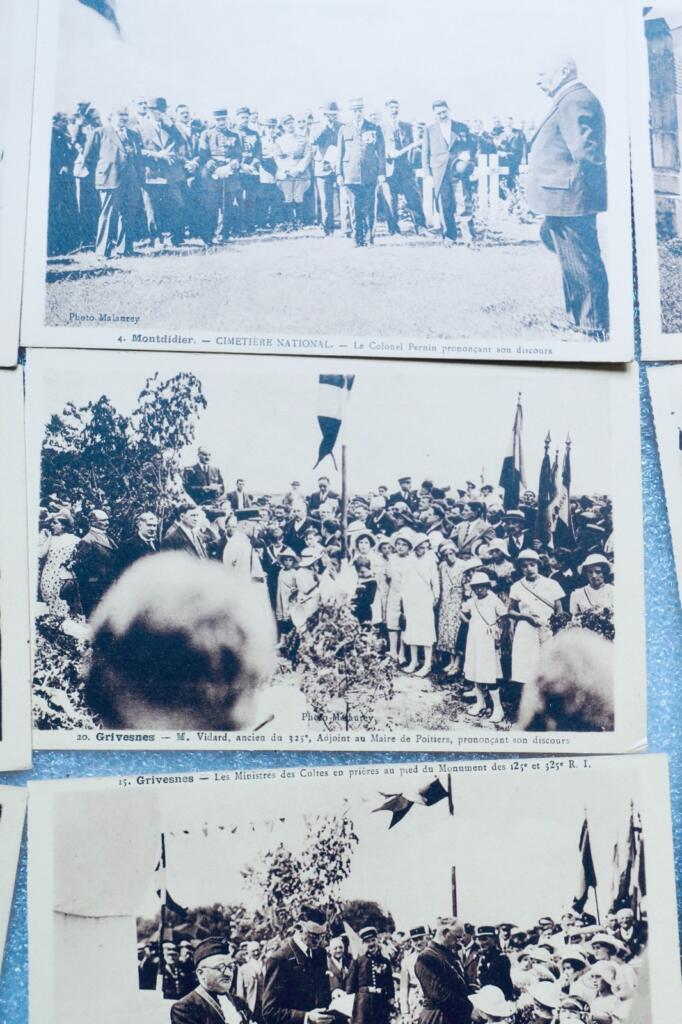 Grivesnes Mondidier Méry La bataille 19 cartes postales GUERRE 1918