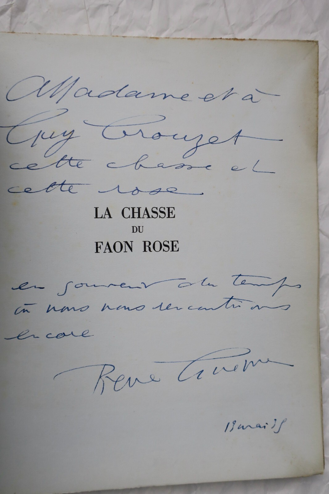 Guéguen La Chasse du Faon rose + dédicace – Image 7