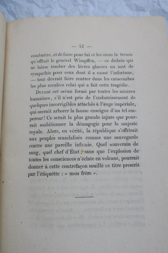 关于1870年战争的简要说明