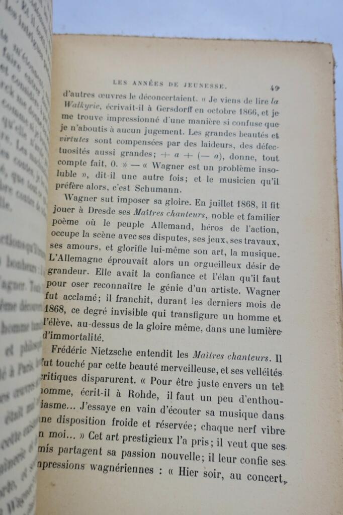 Biografie von Frédéric Nietzsche