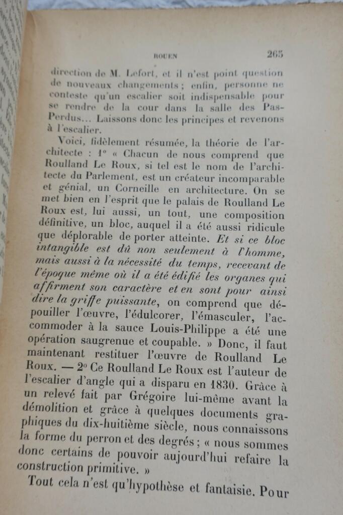 Strolling through France with a dedication
