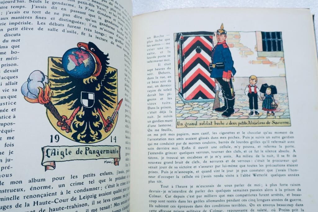 Eine fröhliche Darstellung von Elsass