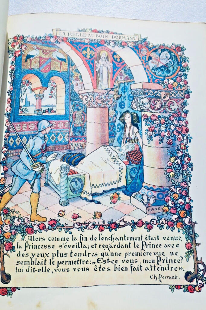 Eine fröhliche Darstellung von Elsass