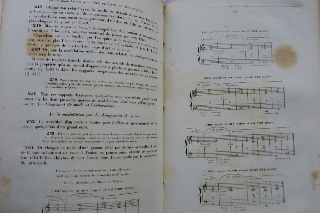 Savards Harmonielehre von 1853