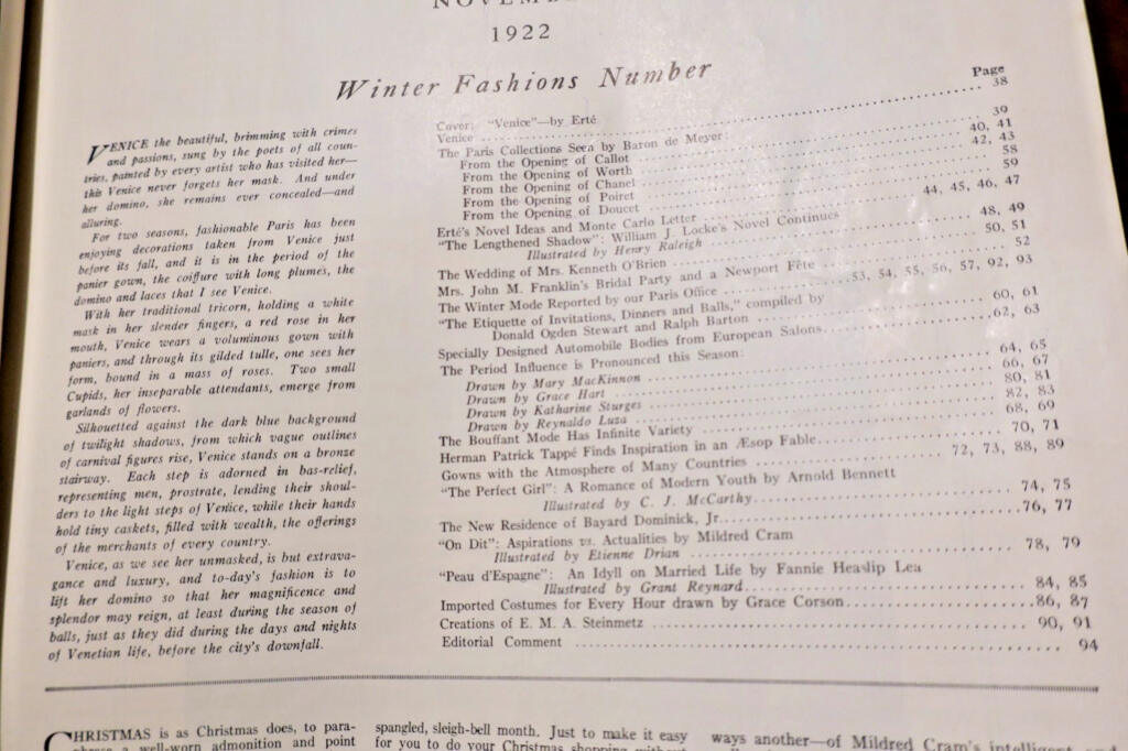 Harper&rsquo;s Bazar November 1922