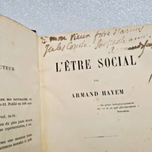HayemL'être social 1881