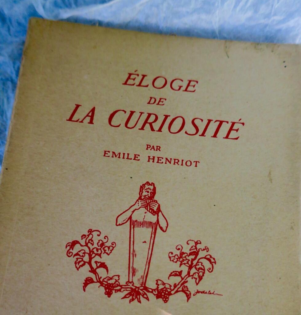 Lob der Neugier von Émile Henriot