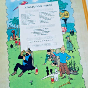 Herge LES AVENTURES DE TINTIN, LE LOTUS BLEU Casterman