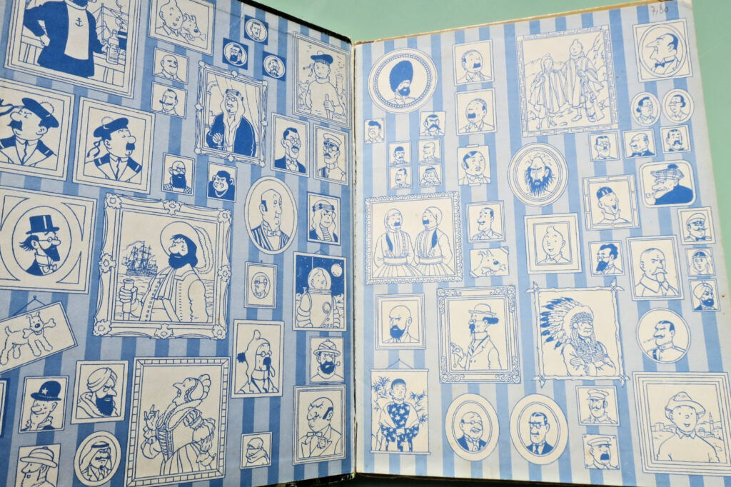 HERGE Les Aventures de Tintin. On a marché sur la Lune