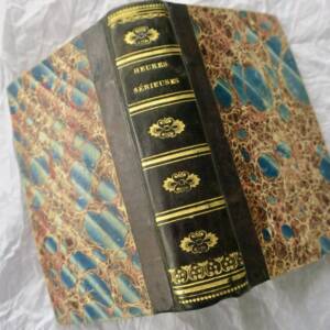 HEURES SERIEUSES D'UN JEUNE HOMME 1840 mini