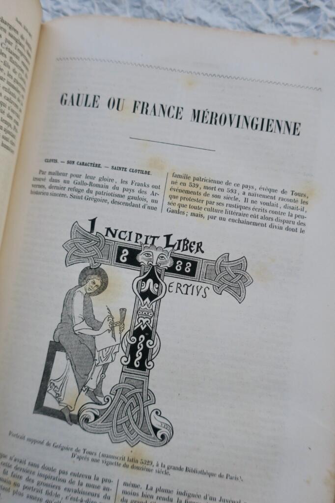 Umfassende französische Geschichte mit Illustrationen
