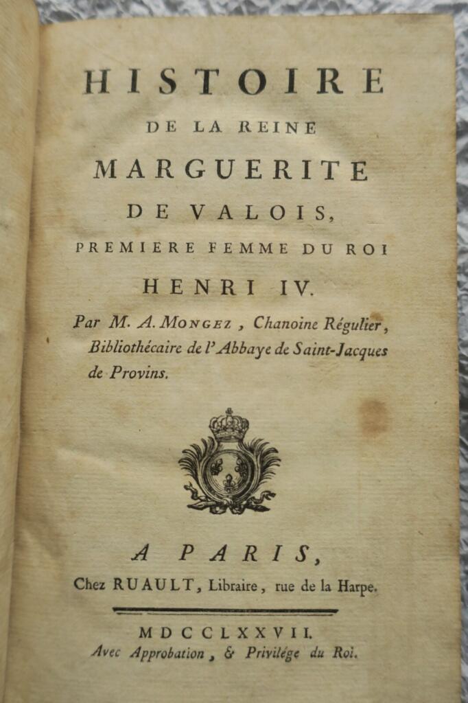 Leben der Königin Marguerite von Valois, erste Ehefrau Heinrichs IV.