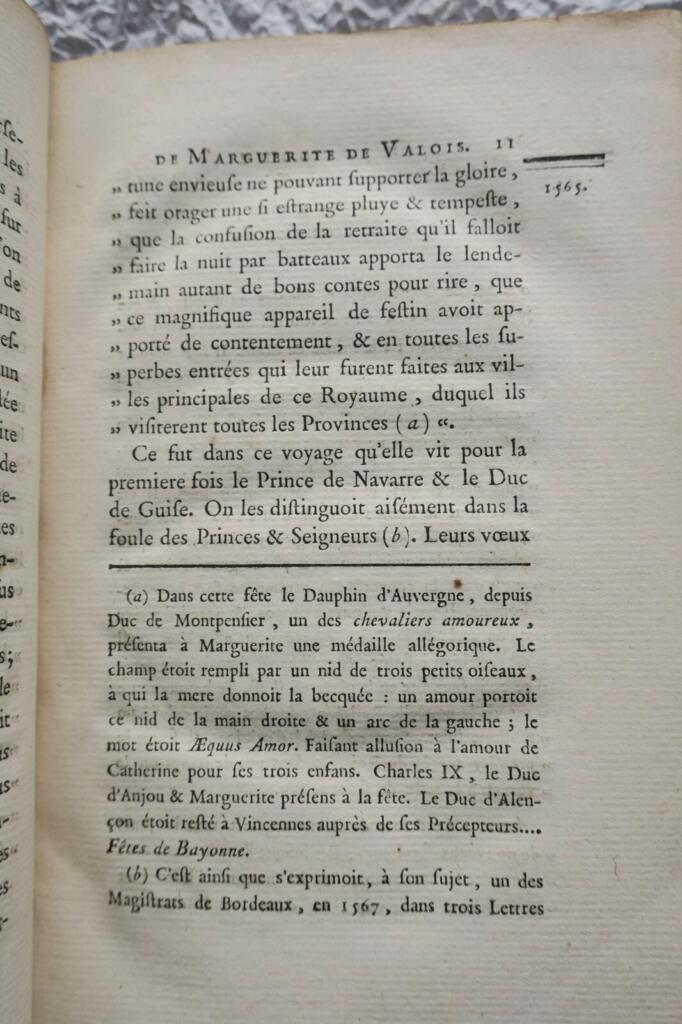 Leben der Königin Marguerite von Valois, erste Ehefrau Heinrichs IV.