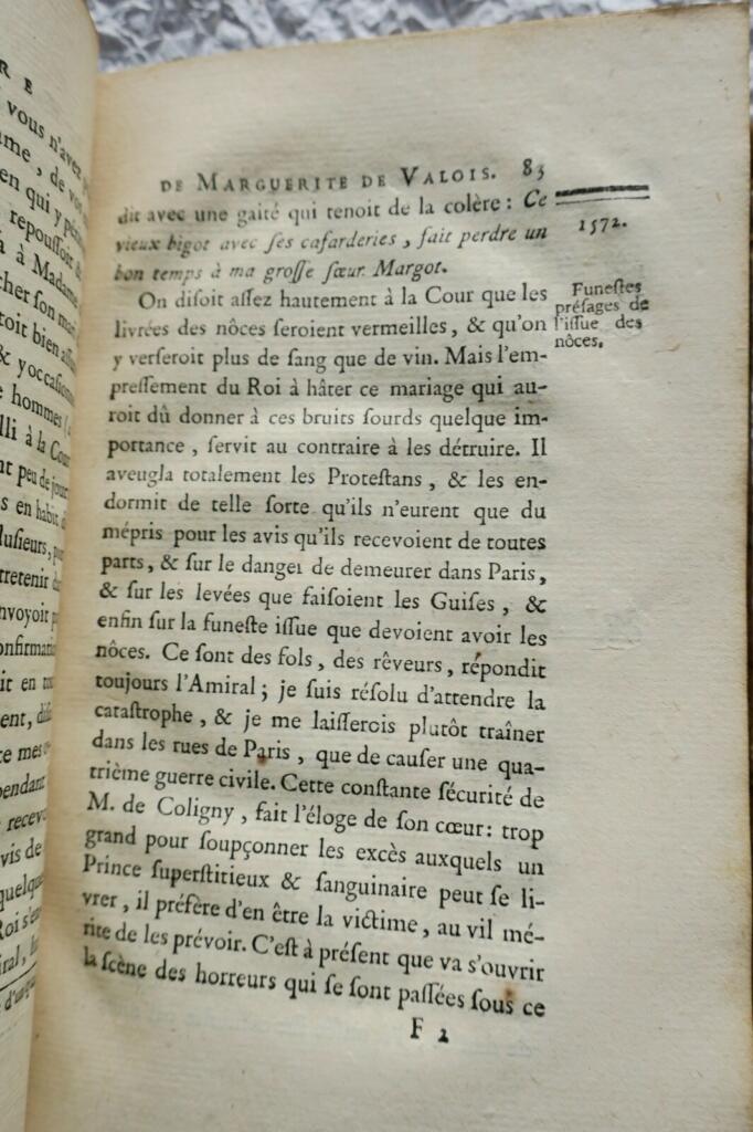 Leben der Königin Marguerite von Valois, erste Ehefrau Heinrichs IV.