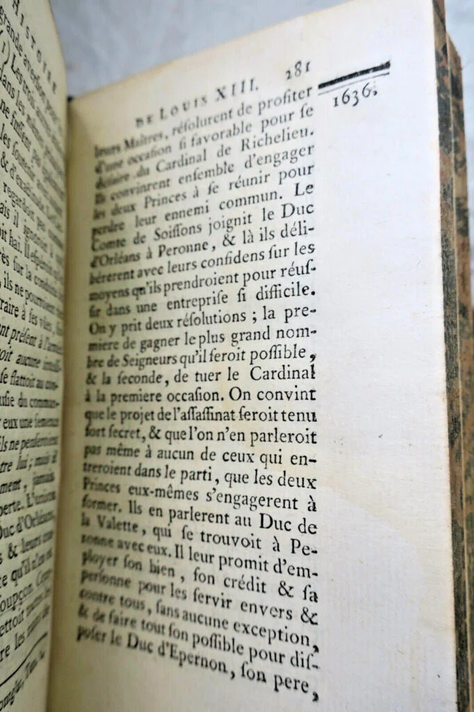 histoire de la vie de Louis XIII, roi de France et de Navarre 1768