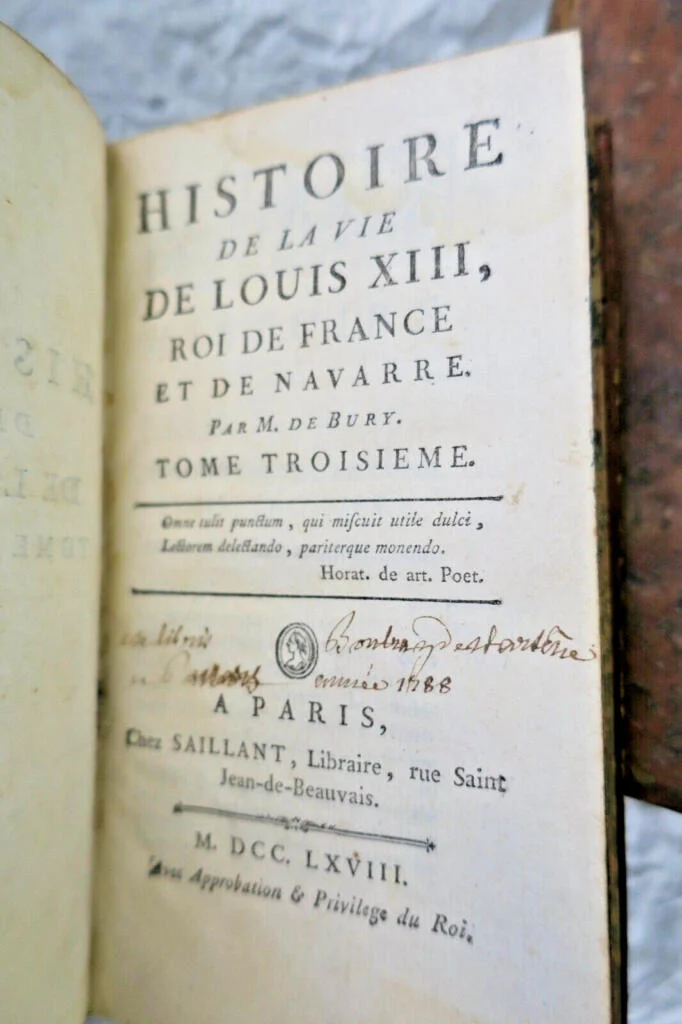 histoire de la vie de Louis XIII, roi de France et de Navarre 1768