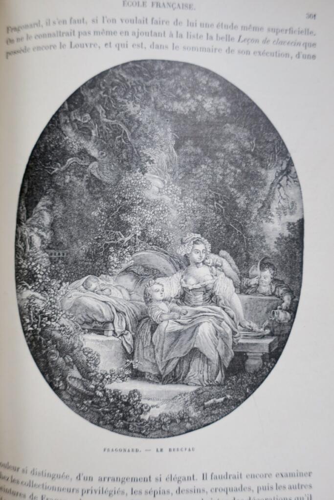 Histoire populaire de la peinture en France. Ecole française.
