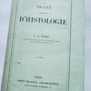 histologie Traité élémentaire d'histologie 1863 + dédicace