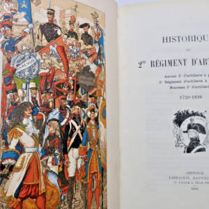 Historique du 2me Régiment d'artillerie 1899