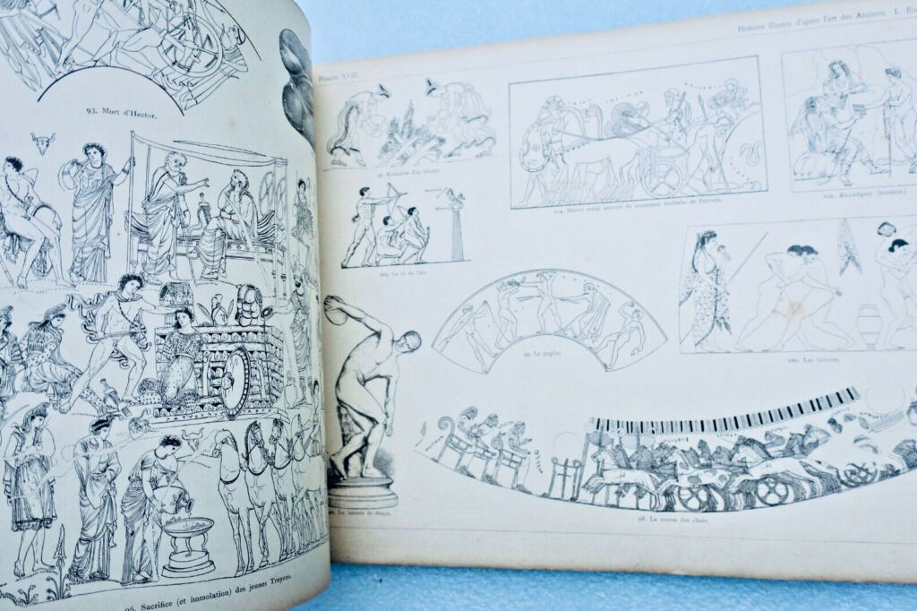 Homer’s legacy through ancient art illustrations