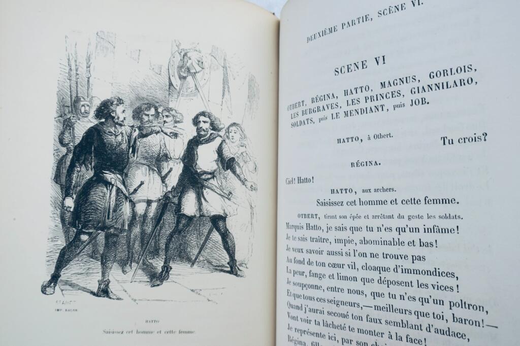 HUGO Drame. Cromwell. Hernani. Marion Delorme. Le Roi s’amuse. Lucrèce Borgia..