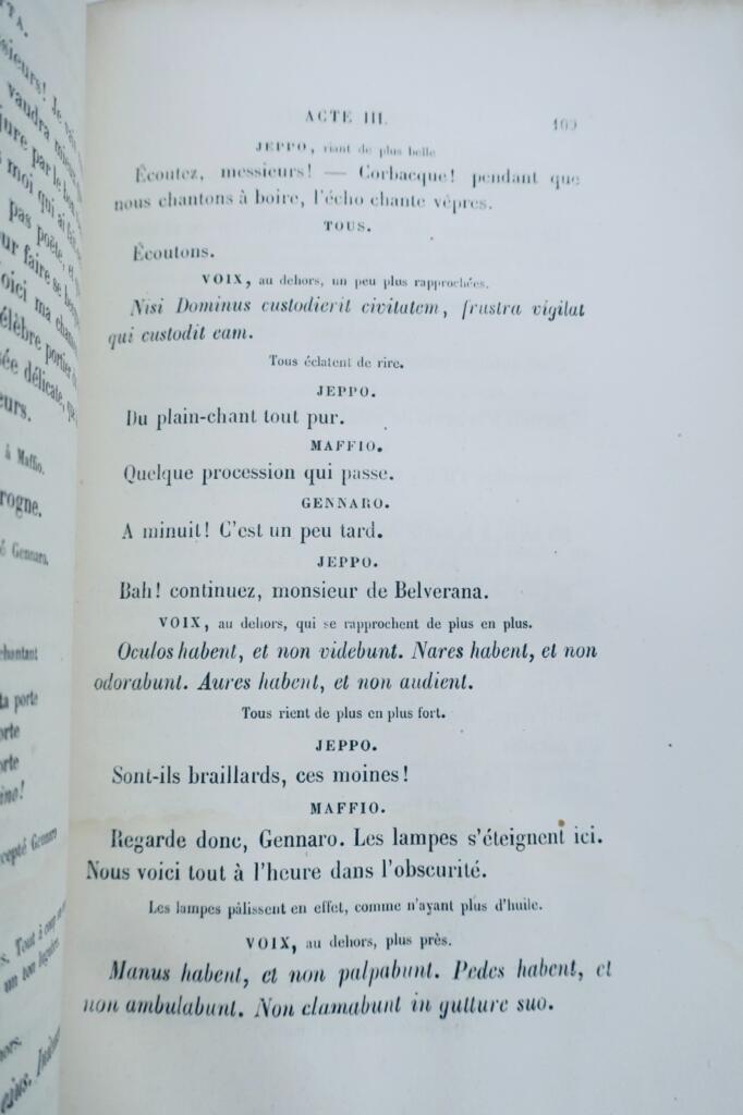 HUGO Drame. Cromwell. Hernani. Marion Delorme. Le Roi s’amuse. Lucrèce Borgia..