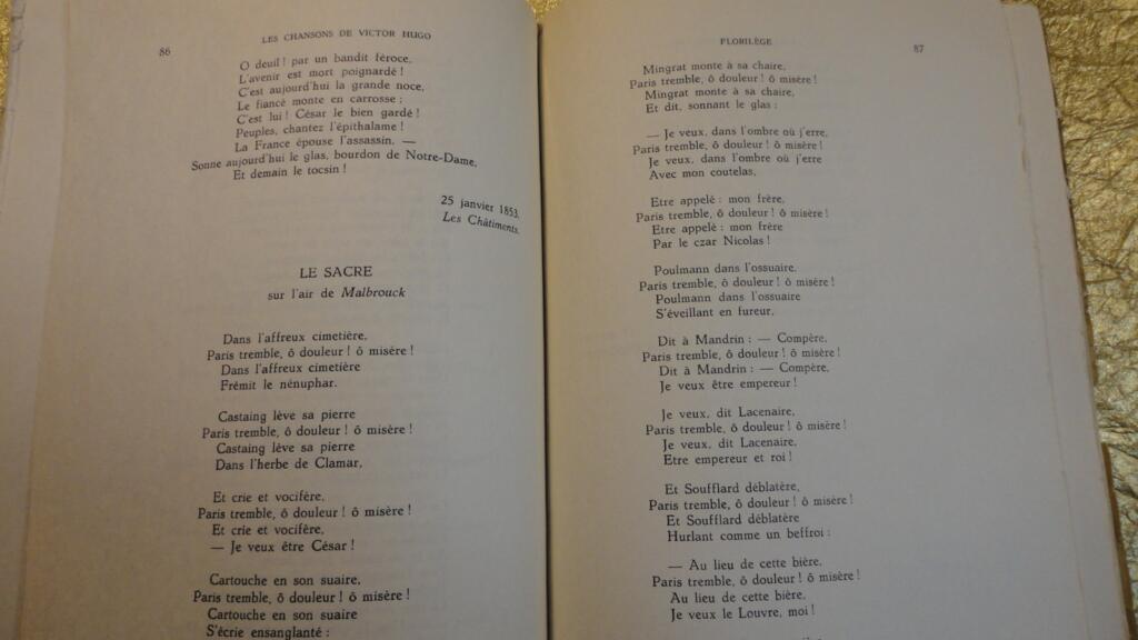 Victor Hugo's Songs - Musical Adaptations