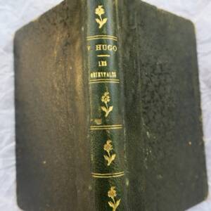 HUGO LES ORIENTALES 1857 Hetzel