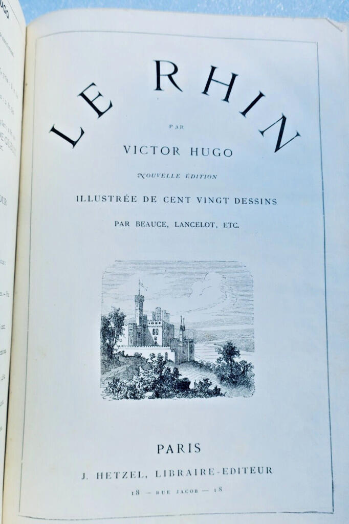 Victor Hugo’s illustrated journey along the Rhine