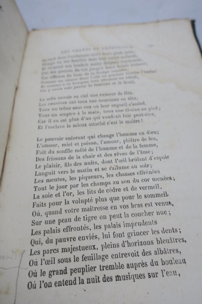 Victor Hugos romantische Gedichtsammlung