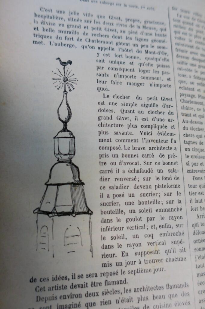Illustrierte Arbeit von Victor Hugo