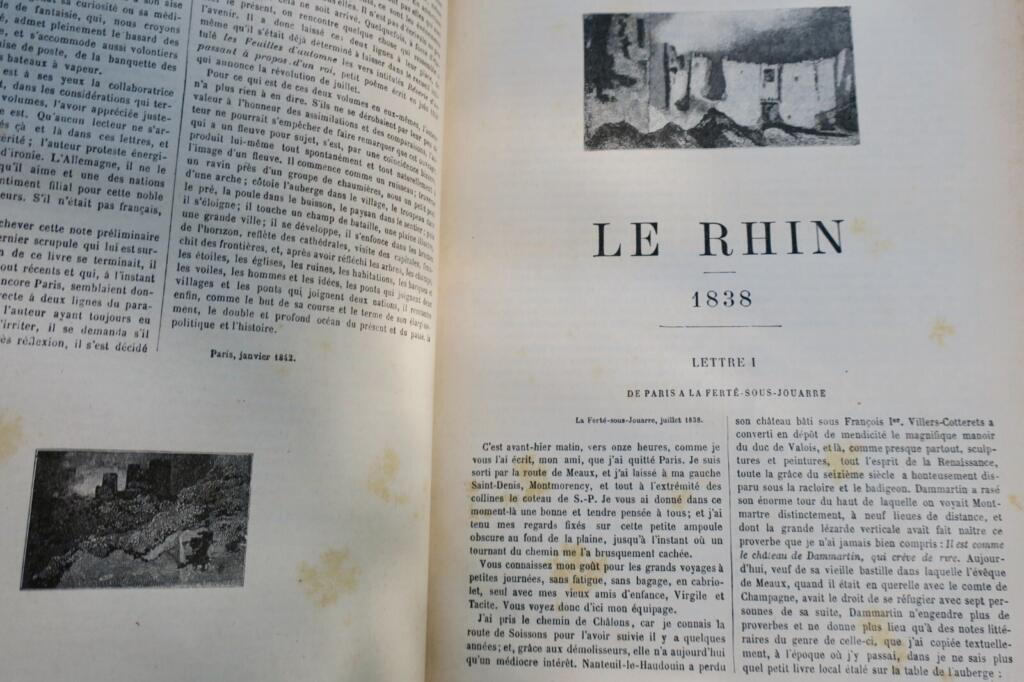 Illustrierte Arbeit von Victor Hugo
