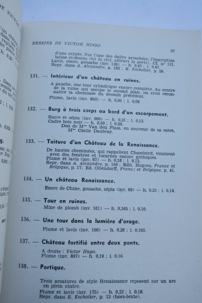 Katalog Haus Victor Hugo 1957