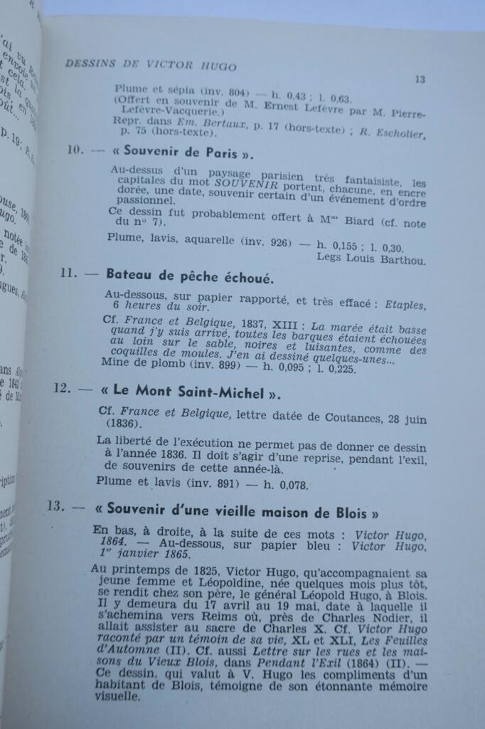 Katalog Haus Victor Hugo 1957