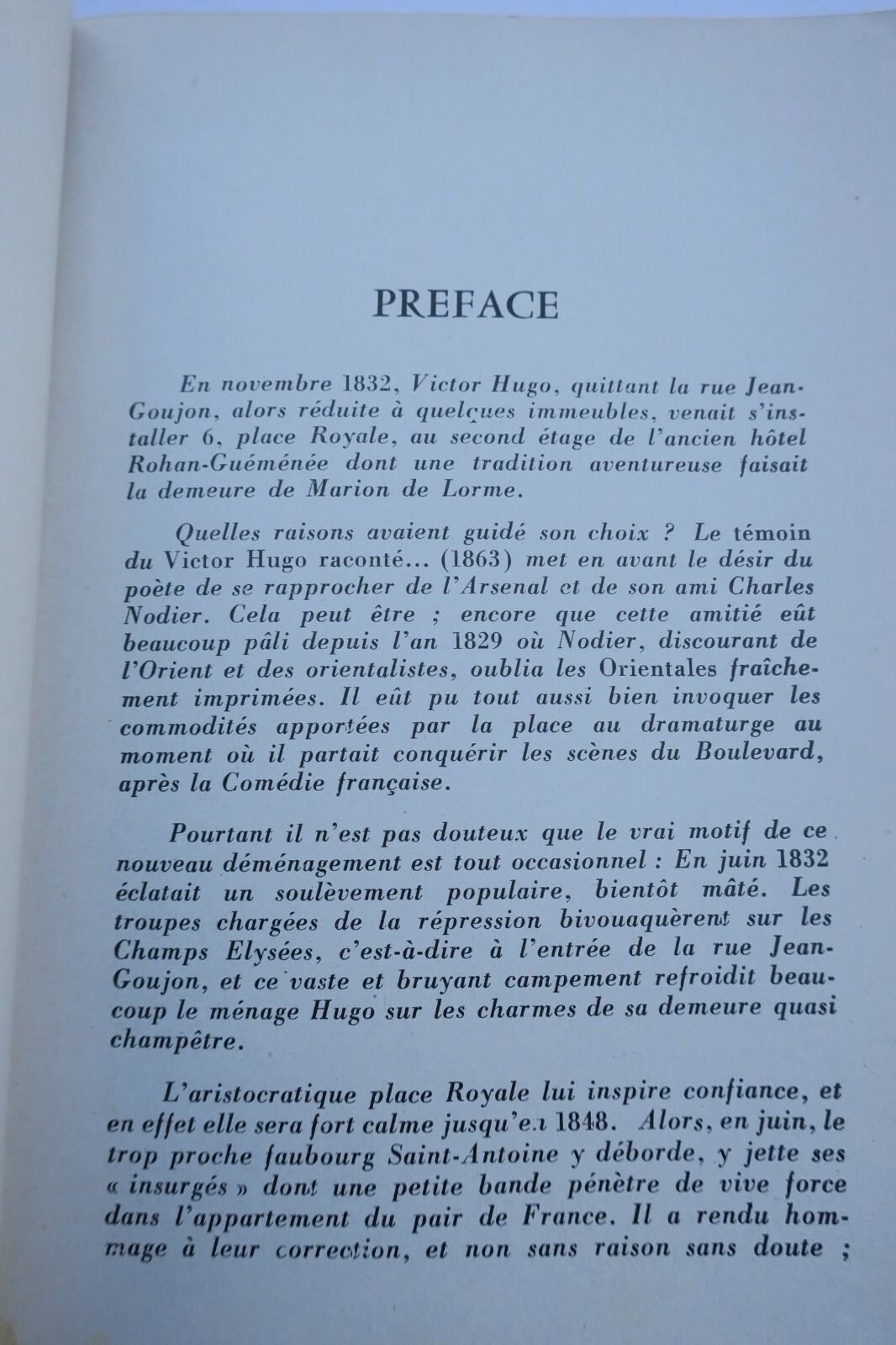Hugo VILLE DE PARIS Maison de Victor Hugo. Catalogue 1957 – Image 6