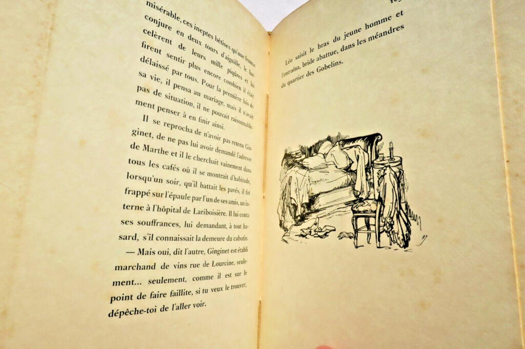 HUYSMANS MARTHE. 《玛特的故事》. Bernard Naudin 插图 / 日本