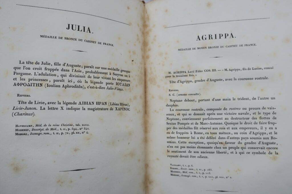 Iconographie de la bibliothèque Latine-Française 1835