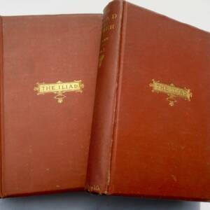 ILIAD OF HOMER TRANSLATED INTO ENGLISH BLANK VERSE 1870