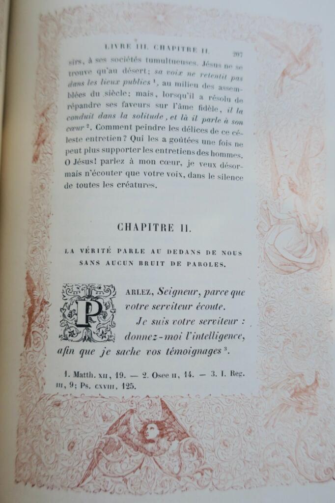 Imitation of Christ with Lamennais' Reflections 1865
