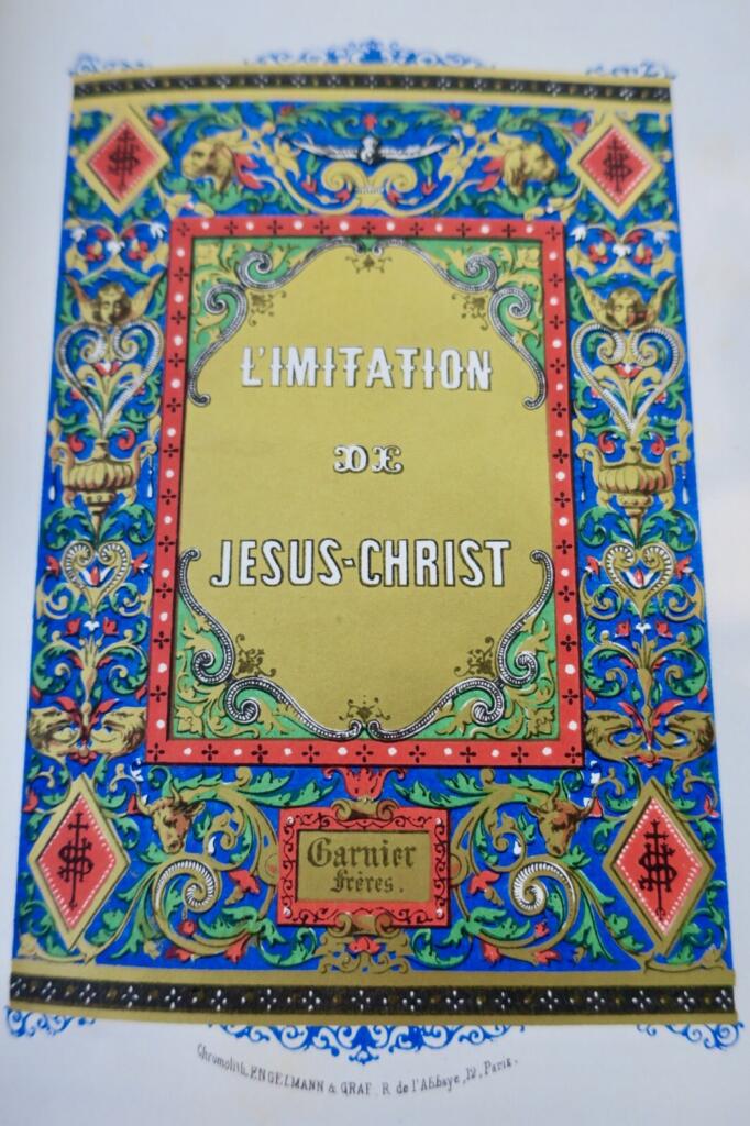 Imitation of Christ with Lamennais' Reflections 1865