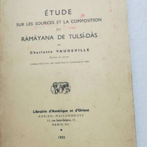 inde Etude sur les sources et la composition du Ramayana de Tulsi-das