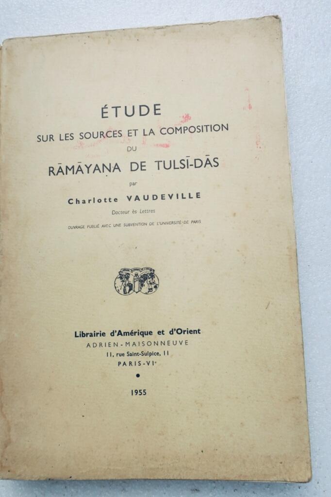 Study on Tulsidas' Ramayana sources