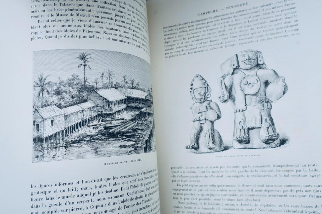 Indien Anciennes villes du Nouveau Monde Voyages d&rsquo;explorations au Mexique 1885