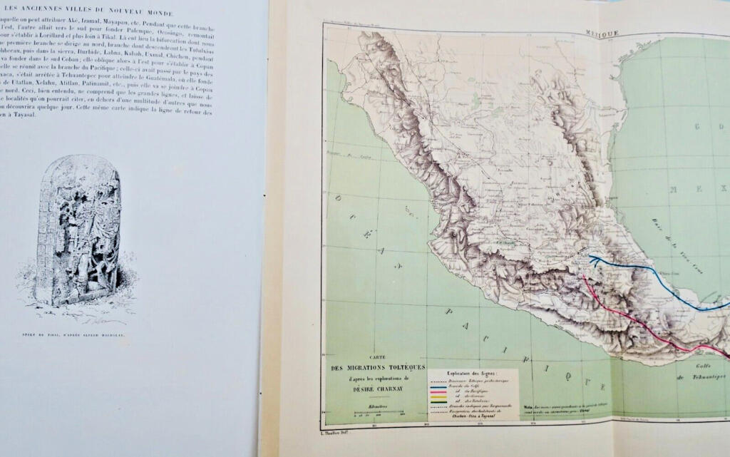 Indien Anciennes villes du Nouveau Monde Voyages d&rsquo;explorations au Mexique 1885