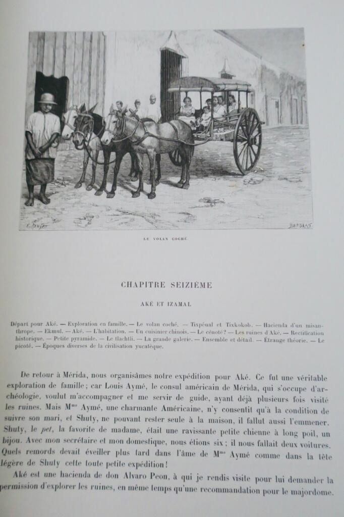 Indien Anciennes villes du Nouveau Monde Voyages d&rsquo;explorations au Mexique 1885