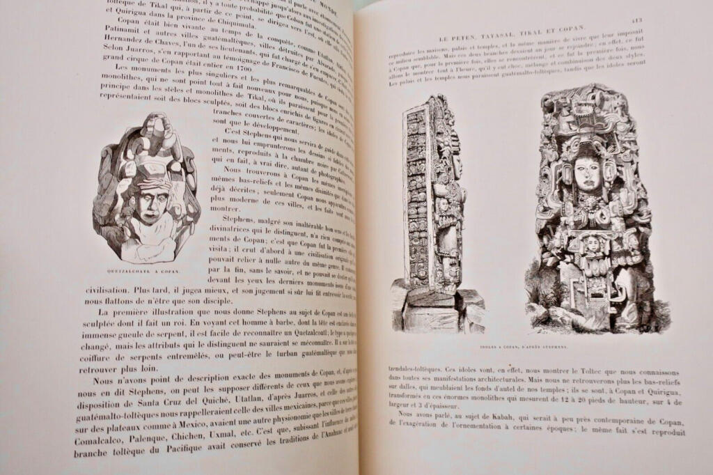 Indien Anciennes villes du Nouveau Monde Voyages d&rsquo;explorations au Mexique 1885