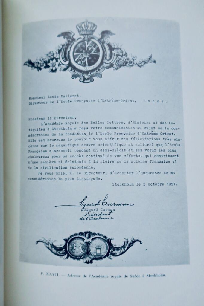 indo-chine Le cinquantenaire de l’Ecole Française d’Extrême-Orient 1953