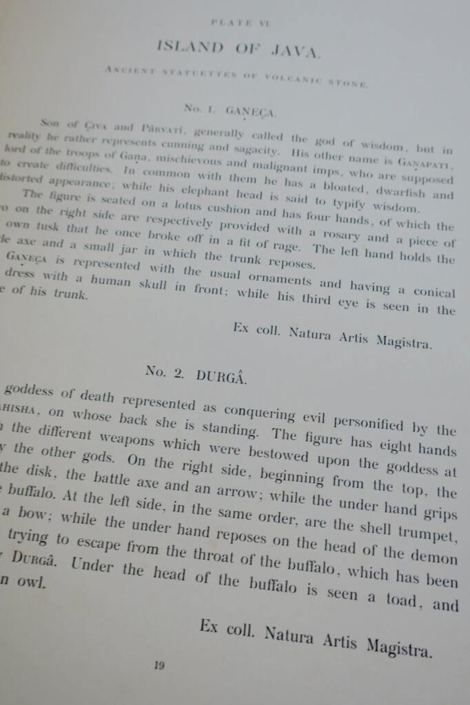 Indonesian Art. Selected Specimens of Ancient and Modern Art…1901
