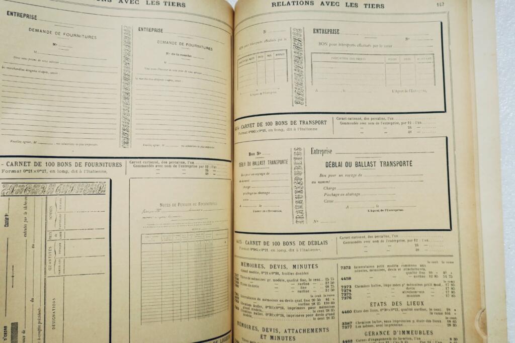 Instruments de précision de marine et de dessin. CATALOGUE FABRICATIONS H. MORIN