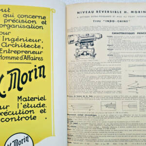 Instruments de précision de marine et de dessin. CATALOGUE FABRICATIONS H. MORIN